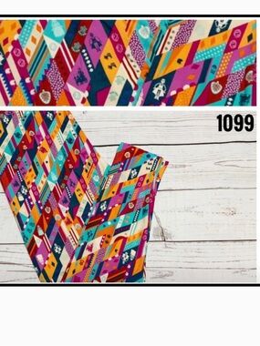 LuLaRoe Disney Princess Multi Color Leggings